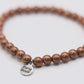 Brown Bracelet Medium Bead (6mm)