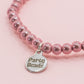 Baby Pink Bracelet Small Bead (4mm)