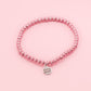 Baby Pink Bracelet Small Bead (4mm)