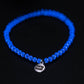 Royal Blue Bracelet Small Bead (4mm)