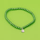 Green Bracelet Small Bead (4mm)