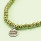 Lime Green Necklace Small Bead (4mm)