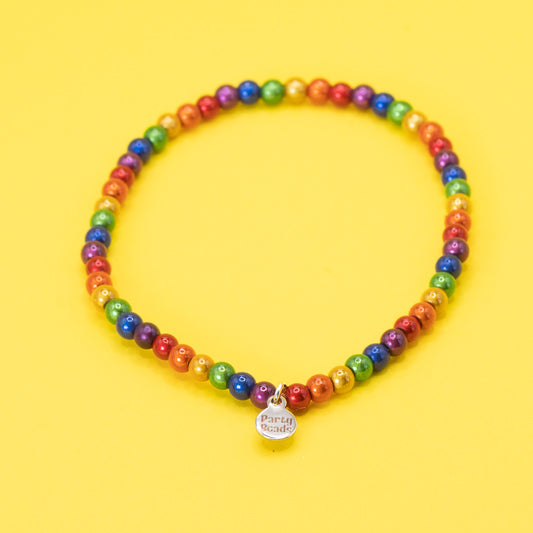Rainbow Bracelet Small Bead (4mm)