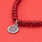 Red Necklace Small Bead (4mm)