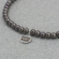 Shadow Grey Bracelet Small Bead (4mm)