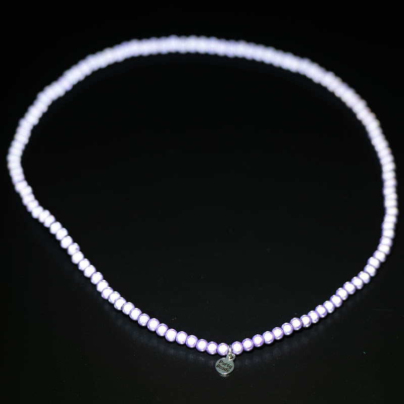 Lilac Necklace Small Bead (4mm)