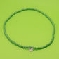 Green Necklace Small Bead (4mm)