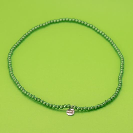 Green Necklace Small Bead (4mm)