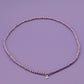 Lilac Necklace Small Bead (4mm)