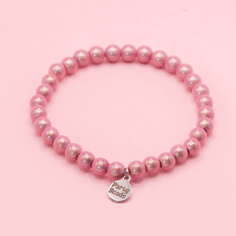 Baby Pink Bracelet Medium Bead (6mm)