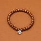 Brown Bracelet Medium Bead (6mm)