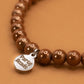 Brown Bracelet Medium Bead (6mm)