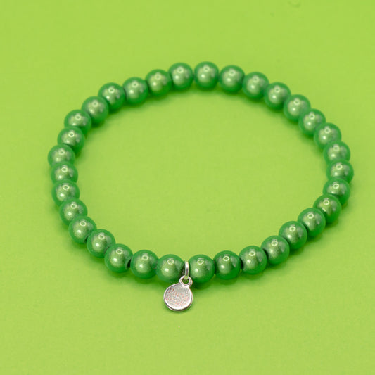 Green Bracelet Medium Bead (6mm)