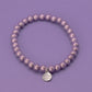 Lilac Bracelet Medium Bead (6mm)