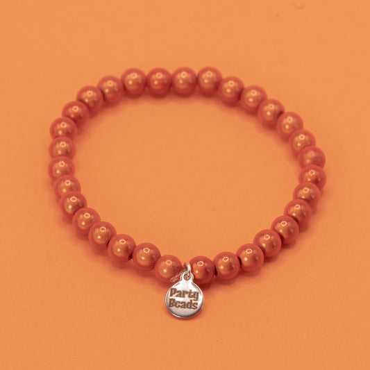 Orange Bracelet Medium Bead (6mm)