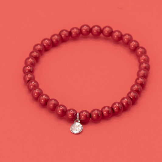 Red Bracelet Medium Bead (6mm)