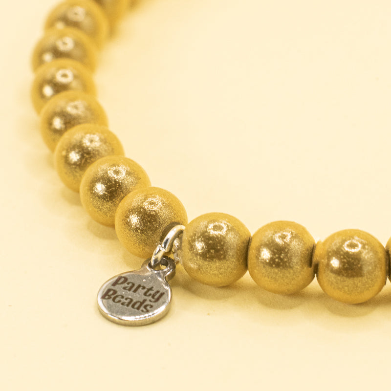 Yellow Bracelet Medium Bead (6mm)